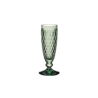 Villeroy & Boch Vorteilset 4 Stück Boston coloured Sektglas green Kristallglas grün 1173090072