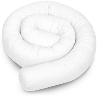 Amilian Nestchenschlange Bettschlange 210cm - Seitenschläferkissen - Nestschlangen, (Nestchenschlange für Kinderbett, Nestchen, Bettumrandung als Kopfschutz, Kantenschutz für Ihr Babybett), Nestchen - Bettumrandung als Kopfschutz - Kantenschutz für Bab...