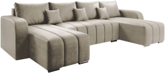 Ecksofa Kojos U (Farbe: Manila 02)