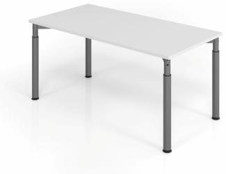 Schreibtisch 160x80 cm Grau/Graphit