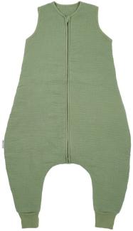 Meyco Baby Babyschlafsack Uni Olive Green (1 tlg), 80cm