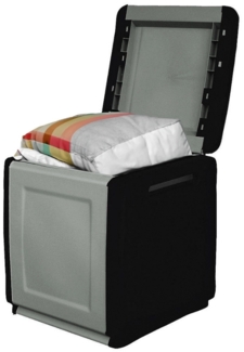 Gartenbox Auflagenbox Box für Gartenauflagen Balkon Aufbewahrungsbox Garten Kissenbox Outdoor Gartentruhe Wetterfest 160 L