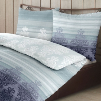 TRAUMSCHLAF Bettwäsche Aura, Biber, 3 teilig, Biberbettwäsche weich und kuschelig