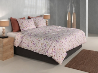 ZO HOME Bettwäsche Paco Dbo 200 Pink 200x220 Pink, Baumwolle, 3 teilig, Bettwäsche 200x220 Baumwolle Baumwolle Hotelverschluss