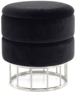 Qiyano Hocker Sitzhocker Edina - Stauraum, Wohnzimmer, Aufbewahren (1 St)