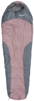 Lumaland Mumienschlafsack Where Tomorrow Camping Schlafsack mit Tasche, wasserabweisend Wärmekragen atmungsaktiv 230x80x55