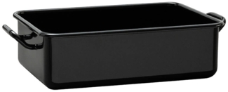 RIESS 2184-022 Mini Back- und Servierform 23 x 15 x 7 cm, Emaille