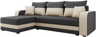 Ecksofa Nolatio Bis (Farbe: Lux 06 + Lux 01)