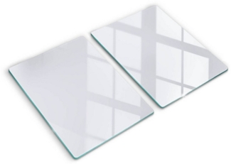 Tulup Schneidebrett Unifarben Minimalistisch Schneideplatte Kochplattenabdeckung, (2-St), Rechteckig 40x52 cm