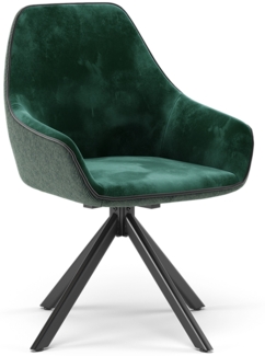 Loungesessel Eleganza Dunkelgrün 60 x 89 cm Vicco