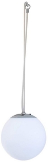Spetebo LED Solarleuchte Premium Solar LED Hängeleuchte - Ø 20 cm / 4 LED, Einschaltautomatik, LED, warmweiß, Garten Deko Lampe zum Hängen