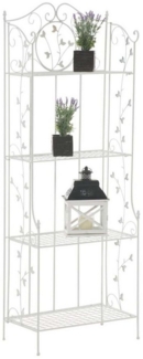 TPFGarden Standregal Aaron - Blumenständer - 4-stöckiges Pflanzenregal, Blumenregal - Pflanzengestell, Pflanzenständer mit den Maßen (HxB xT): 158 x 60 x 33 cm
