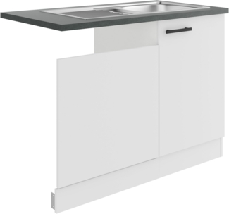 OPTIFIT Spülenschrank Palma Breite 110 cm, geeignet für teilintegrierte Geschirrspüler