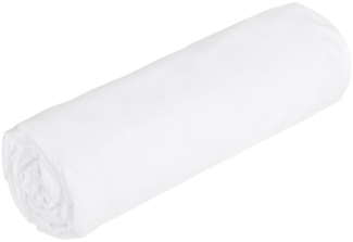 Vente-unique - Spannbettlaken - 140 x 190 cm - Satin 108 Fäden/cm² - Steghöhe 30 cm - Weiß - TALORA von PALACIO