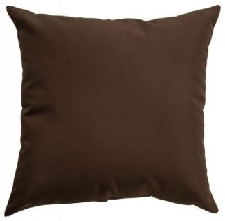 Deko-Kissen 45x45 cm (Farbe: terrabraun)