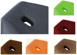 Massageliege Frottee Spannbettlaken mit Nasenschlitz Marke 70-80 cm x 190-200 cm Bordeaux