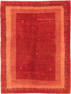 Morgenland Wollteppich - 188 x 142 cm - Rot