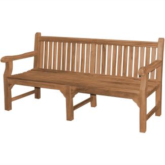 Parkbank Piceno XXL Teak Massivholz extra stark - Breite: 220 cm