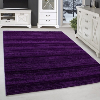 SIMPEX24 Designteppich Unicolor - Einfarbig, Rechteckig, Höhe: 6 mm, Modern KurzFlor Teppich Wohnzimmer Einfarbig Weicher Flor Pflegeleicht