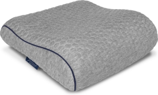 Aspero Visko-Kissen Reisekissen Kyoto, Füllung: PUR-Kaltschaum, Bezug: 65 % Polyester, 35 % Viskose, Kleines Kopfkissen für unterwegs