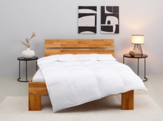 Home affaire Kunstfaserbettdecke Taylore, Bettdecke 135x200, 155x220 cm, Füllung: Polyester, Bezug: 100% Baumwolle, Bettdecken, Sommer, Winter, 4 Jahreszeiten, Decke