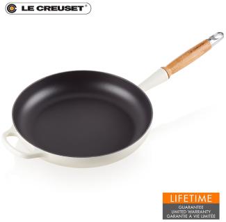 Le Creuset Signature Bratpfanne 28 cm Meringue - Creme/Beige - 25 bis 28 cm