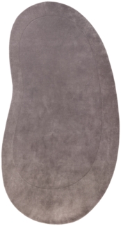Morgenland Wollteppich - Opuence - oval - 230 x 150 - Grau