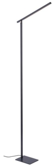 NOWA LED Stehlampe, LED-Leuchtmittel fest verbaut, Warmweiß, Stehlampe Stehleuchte Touchdimmer Beistelllampe anthrazit LED H 145 cm
