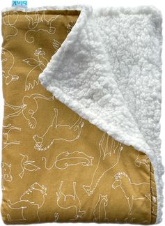 Bink Bedding Savanne Bettdecke - 100 x 150 cm Gelb