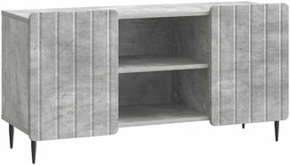 vidaXL TV-Schränk Betongrau 102 x 34,5 x 52 cm Holzwerkstoff 894468
