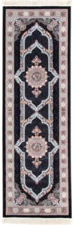 Morgenland Orientteppich - Kaarina - läufer - 300x100 - Schwarz