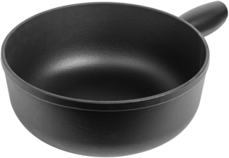 KUHN RIKON Caquelon Induktion Gusseisen schwarz matt· Ø 24 cm