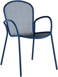 2er Set Ronda X Gartenstuhl blau