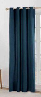 Klemmfix Verdunkelungsvorhang, Ösen (1 St), verdunkelnd, 100% Baumwolle 220gr./m² pflegeleicht