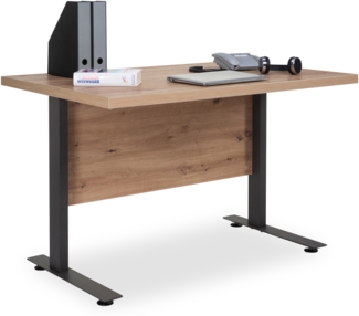 Schreibtisch Renatura / Rilega, Holzfarben, 120 x 75 x 80 cm