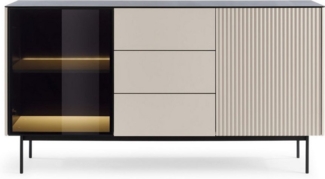 Compleo Kommode mit 3 Schubladen, 2 Türen, Elegant design OMBIS