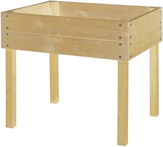 Hochbeet für Kinder 50x45x45cm aus Holz 303930108-HE