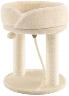 COSTWAY Kratzbaum Katzenbaum, mit Fellknäuel und Sisalseil