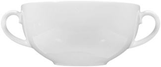Suppen-Obertasse 0,36 l Rondo/Liane Weiss Seltmann Weiden Suppentasse - MikrowelleBackofen geeignet, Spülmaschinenfest