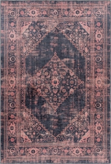 Teppium Teppich Orientalisch Design, Rechteckig, Höhe: 7 mm, Waschbarer Teppich Orient Design Rutschfest Teppich Wohnzimmer
