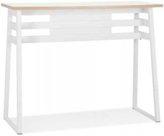 Hoher Stehtisch NIKI | 150 x 60 x 105,5 cm | Bartisch Holz, Metall | Hoher Stehtisch Kadima Design