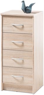 Kommode >Olli< in Sonoma-Eiche - 38x86x35cm (BxHxT)