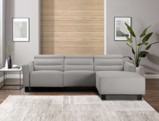 Places of Style Ecksofa Carpari, L-Form, 263 cm, mit manueller o. elektrischer Relaxfunktion, und USB/ Kopfteilverstellg