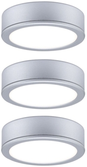 Paulmann 93092 LED Unterschrankleuchte Pukk 65mm 230V rund Chrom matt