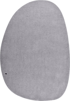 TOM TAILOR HOME Hochflor-Teppich Shaggy Teppich Cozy, oval, Höhe: 25 mm, Uni Farben, auch in Pastell Farben, weich & kuschelig