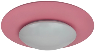 Deckenschale Saturn, Pastellrosé
