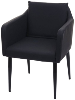 MCW Esszimmerstuhl MCW-H93-S (1er), Kissen mit Reißverschluss, Bequem, Abgerundete Sitz- und Rückenfläche