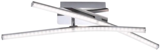 SIMON Leuchten Direkt Deckenleuchte, stahl 2xLED-Board 5W 3000K Innenleuchte, IP20 11651