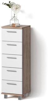 Livinity® Midischrank Eisak, Sonoma, 30x95 cm