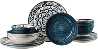 Ritzenhoff & Breker Tafelservice Doha (16-tlg), 4 Personen, Porzellan, aus Porzellan für 4 Personen